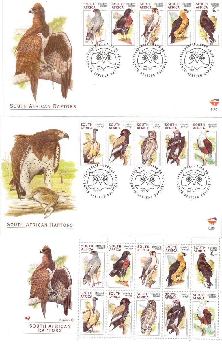 RSA - Raptors FDC 6.79 And 6.80 With Sheetlet - UM