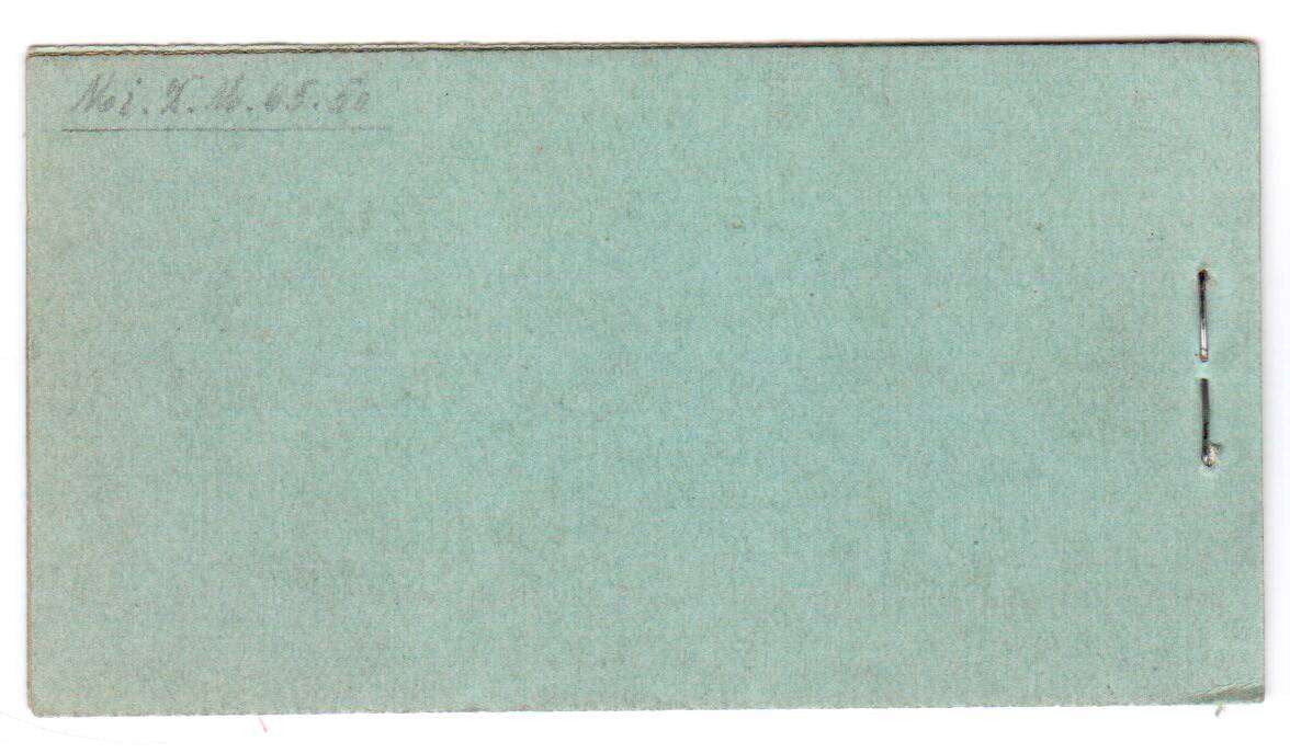 Deutsche Nothilfe Wohlfahrtsbriefmarken 1926 Booklet - See description