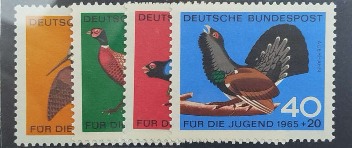 Germany West - Birds UM Set of Four