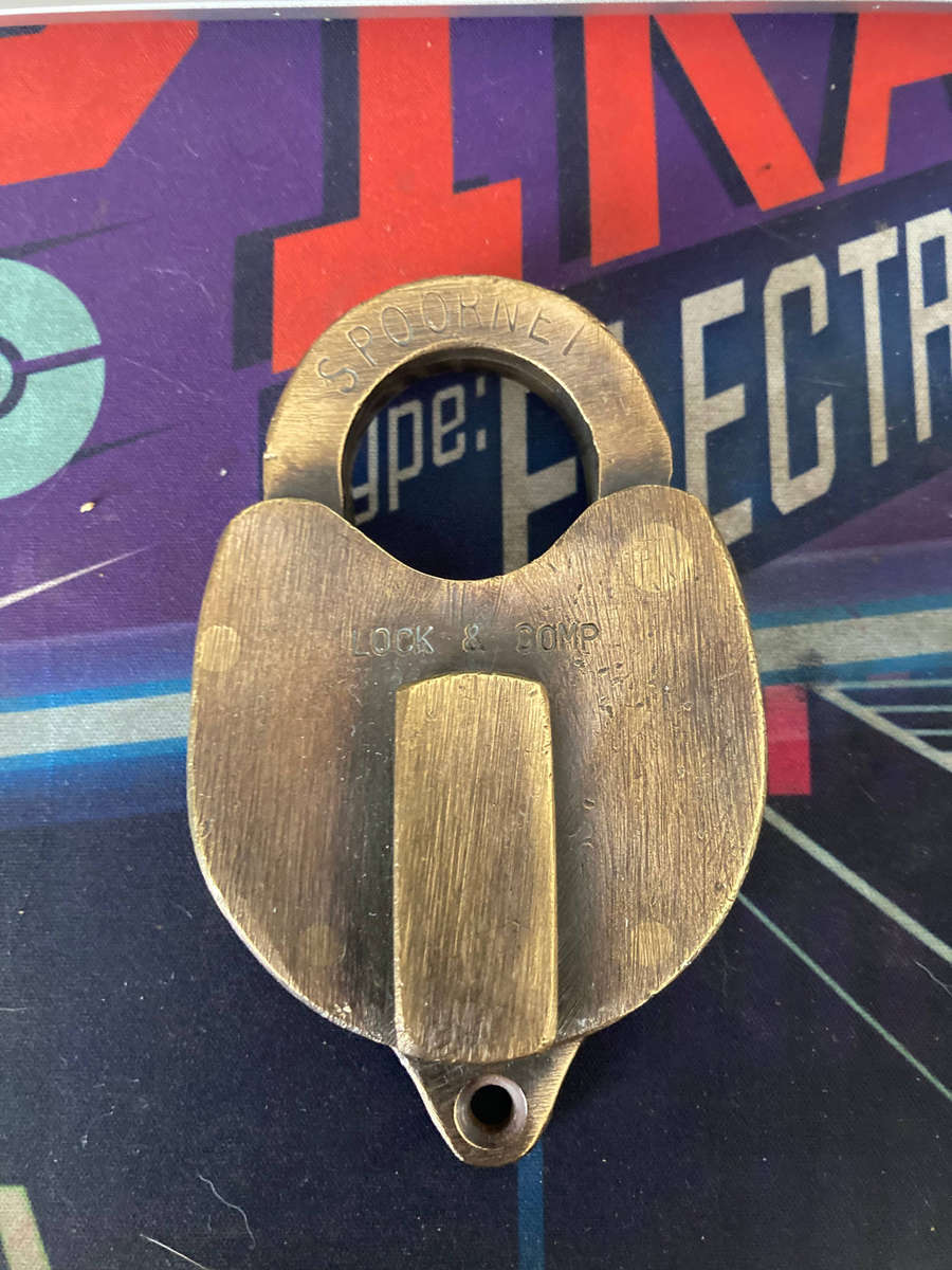 SAR Spoornet Point Lock