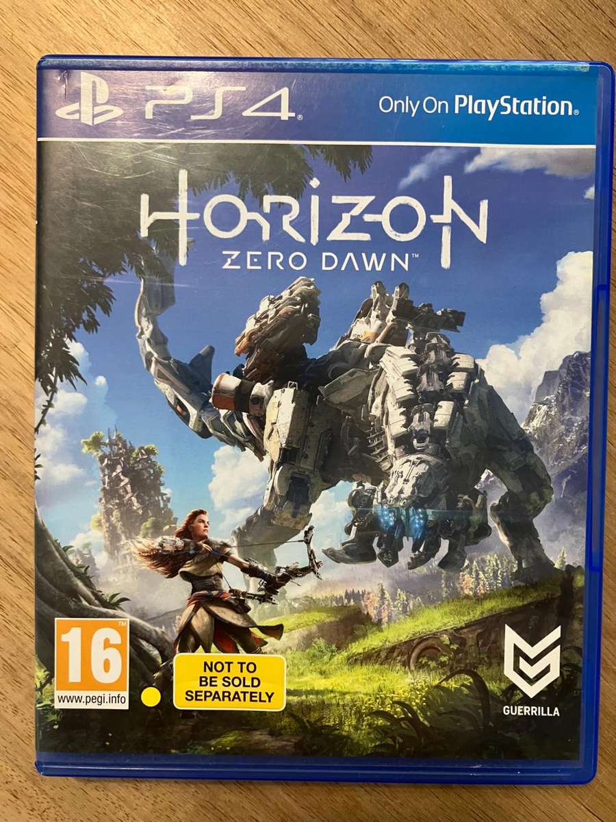 PS4 GAMES: HORIZON ZERO DAWN, GOD OF WAR 3 REMASTERED, FIFA 18, FIFA 19, W2K18