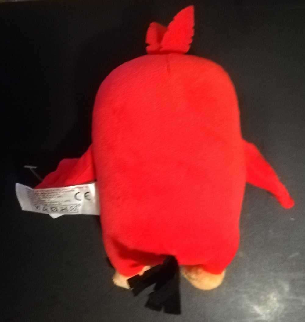 Red from the 2019 Angry Birds 2 Movie. A Rovio Collectable. A Milka Plush Toy. 20cm.