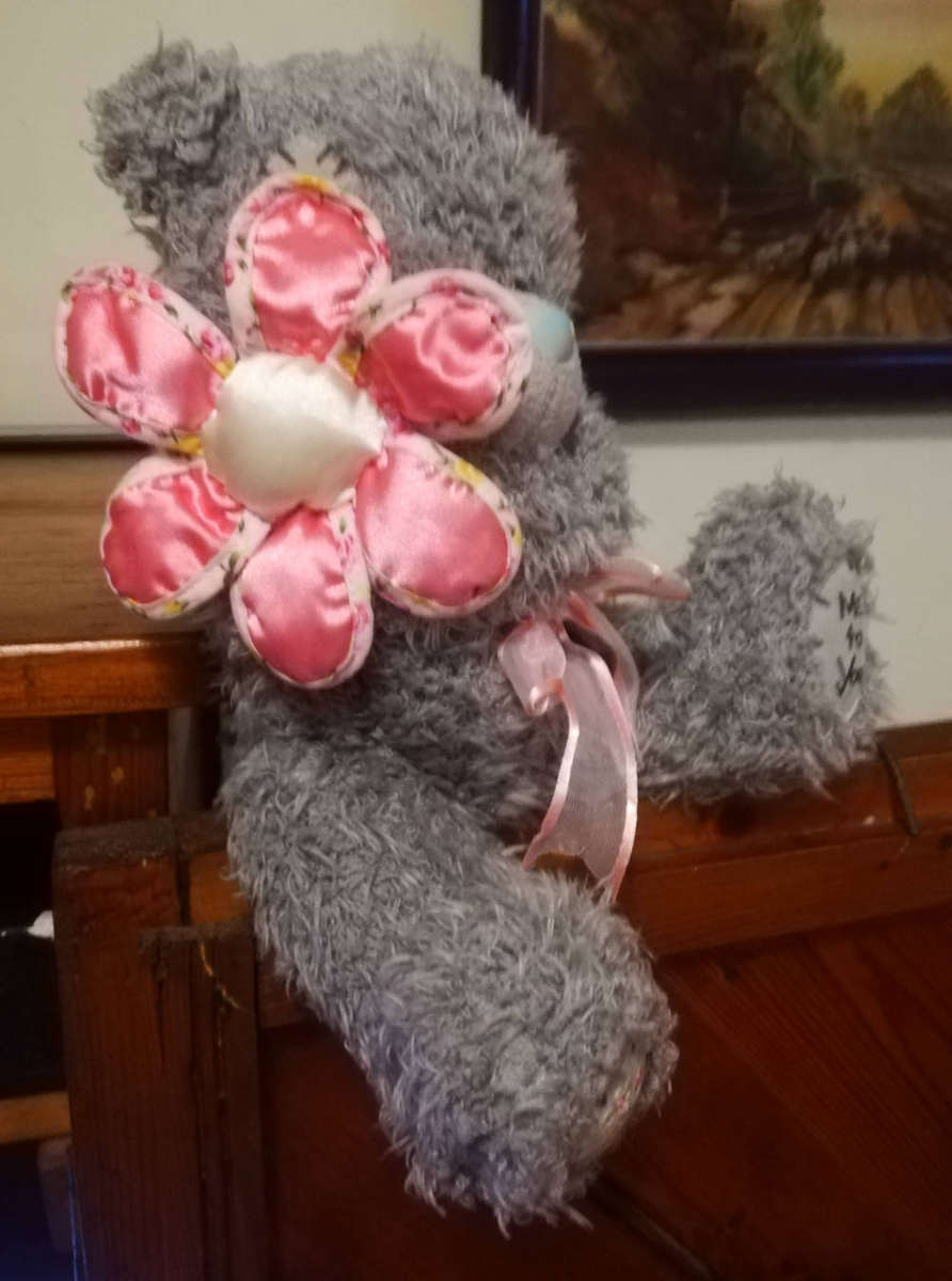 Tatty Teddy Handmade with Love from `Me to You`.  20cm.