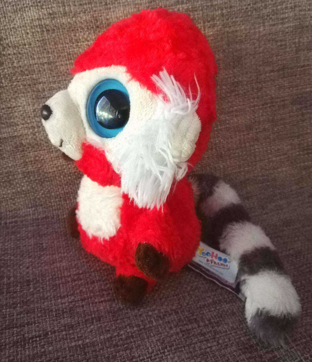 RARE YooHoo & Friends. Aurora Leafee the Red Douc Monkey. 21cm.