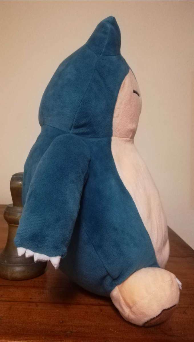 A plush Pocket Monster Snorlax, known in Japan as Kabigon is a Pokemon Species. Soft Toy. 35cm.