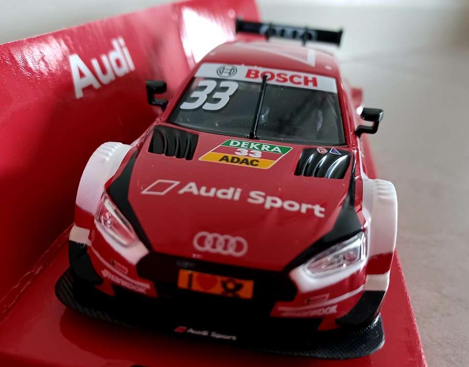 Model - AUDI RS 5 DTM 2018 - Scale 1.32 - Made in France (MOD009)
