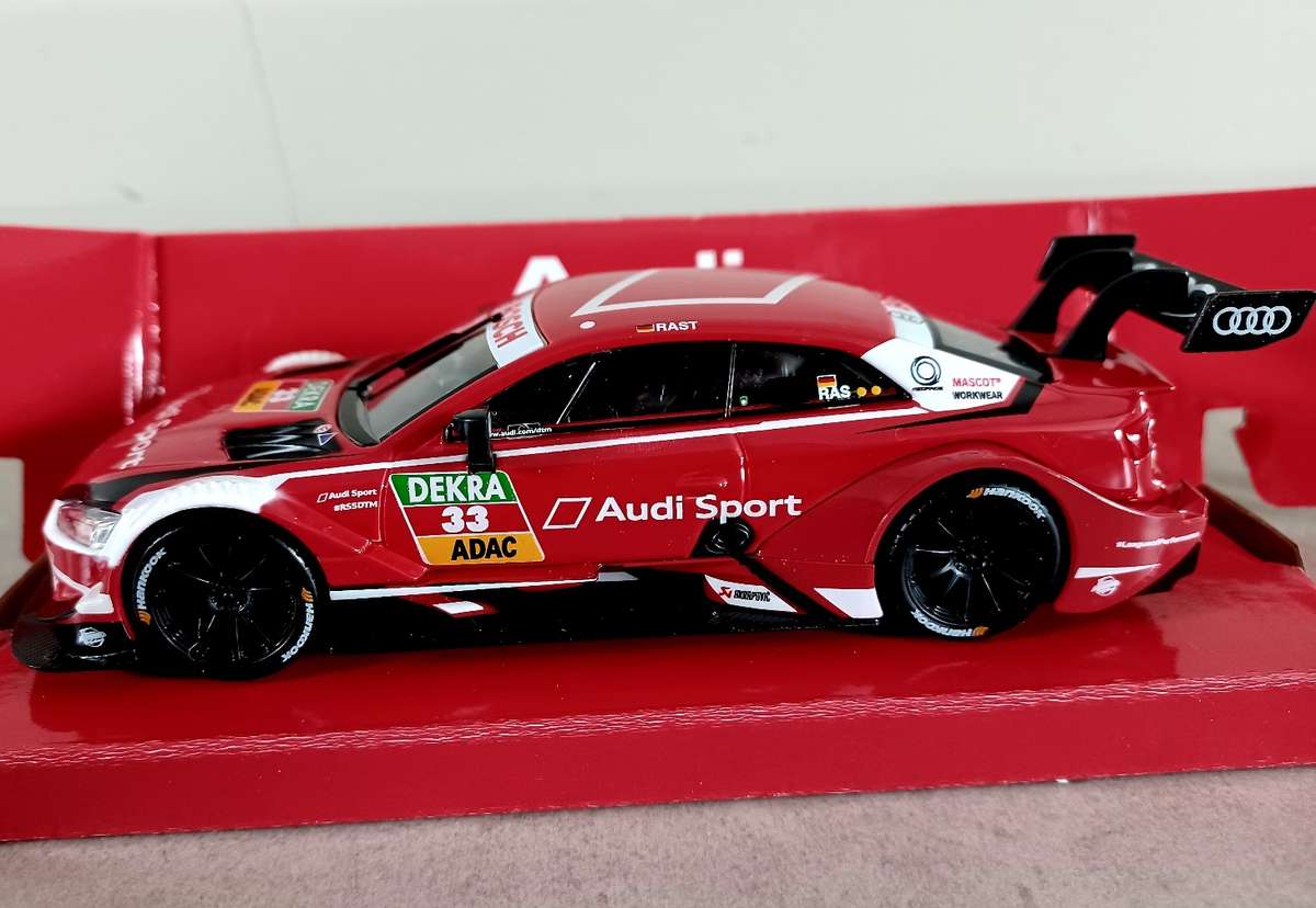 Model - AUDI RS 5 DTM 2018 - Scale 1.32 - Made in France (MOD009)