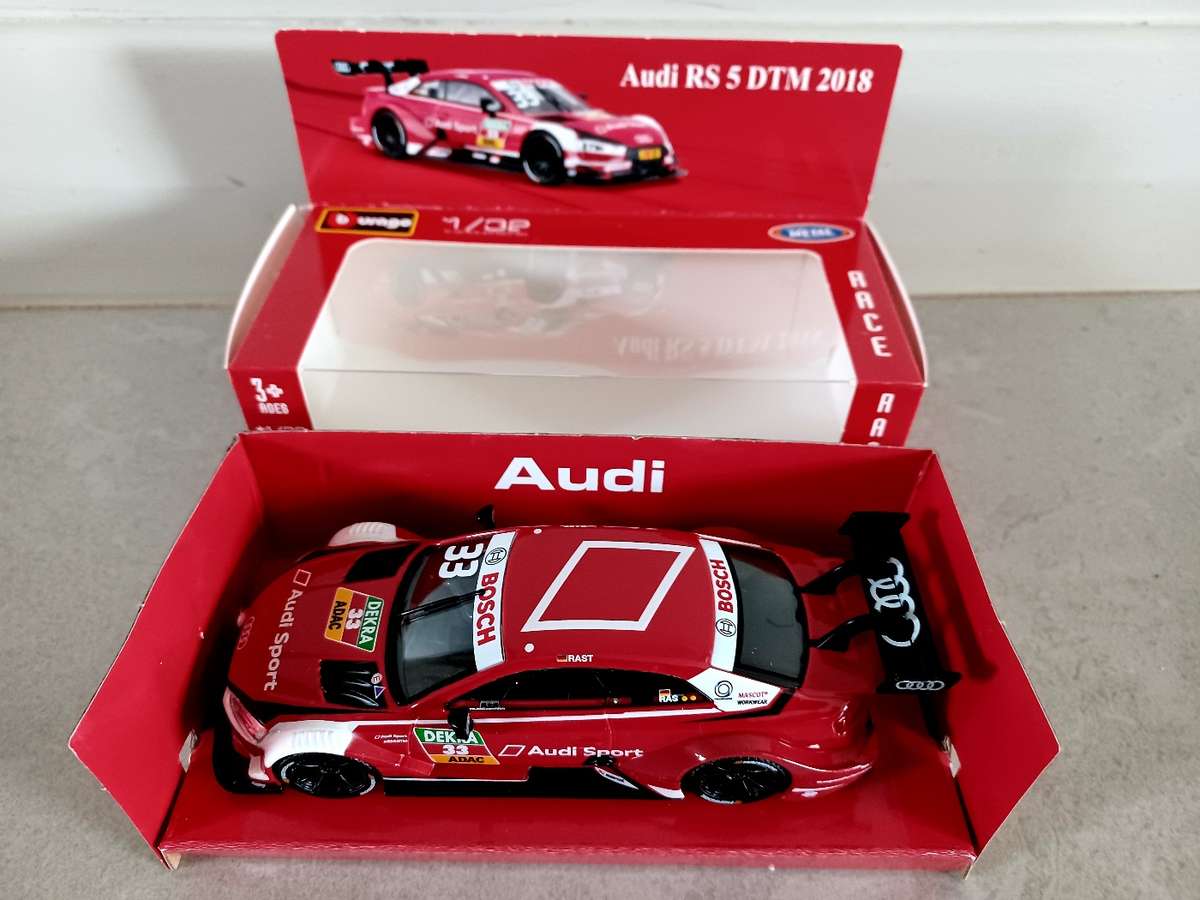 Model - AUDI RS 5 DTM 2018 - Scale 1.32 - Made in France (MOD009)