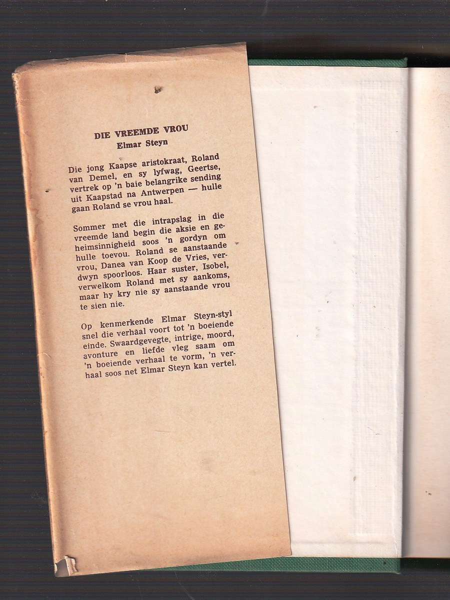 Die vreemde vrou - Elmar Steyn (b)  ou Kaapse verhaal
