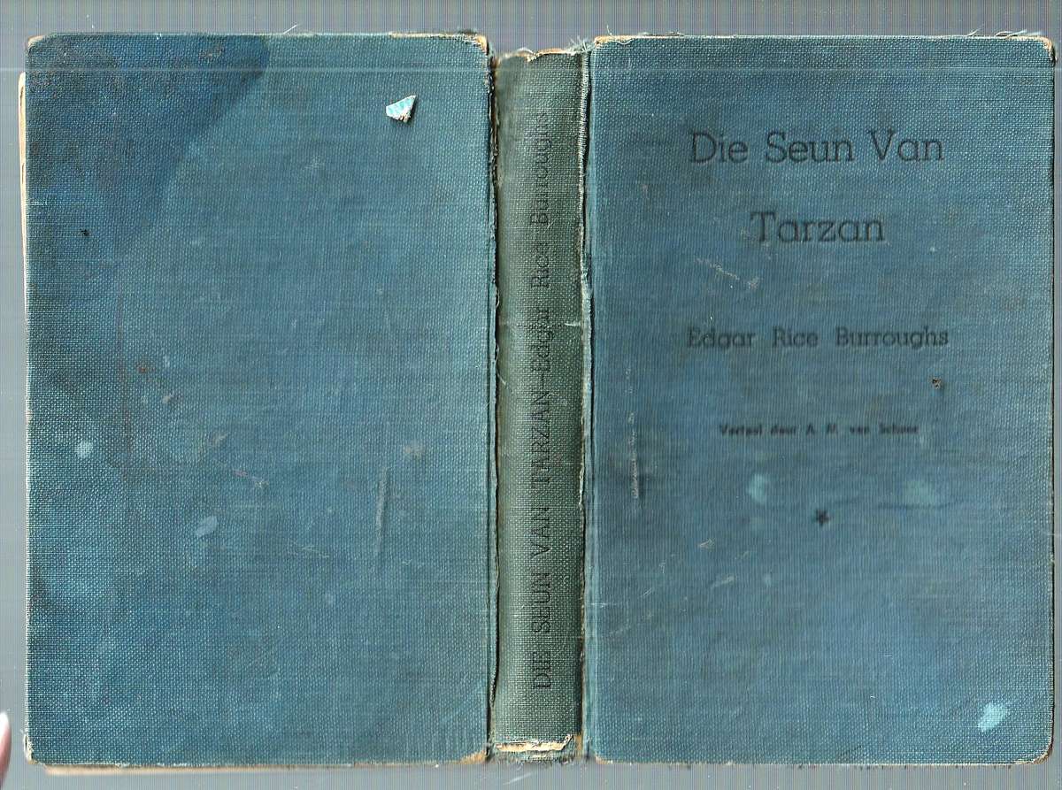 Die Seun van Tarzan - Edgar Rice Burroughs - Tarzan nr 6 1950 - AM van Schoor vertaling