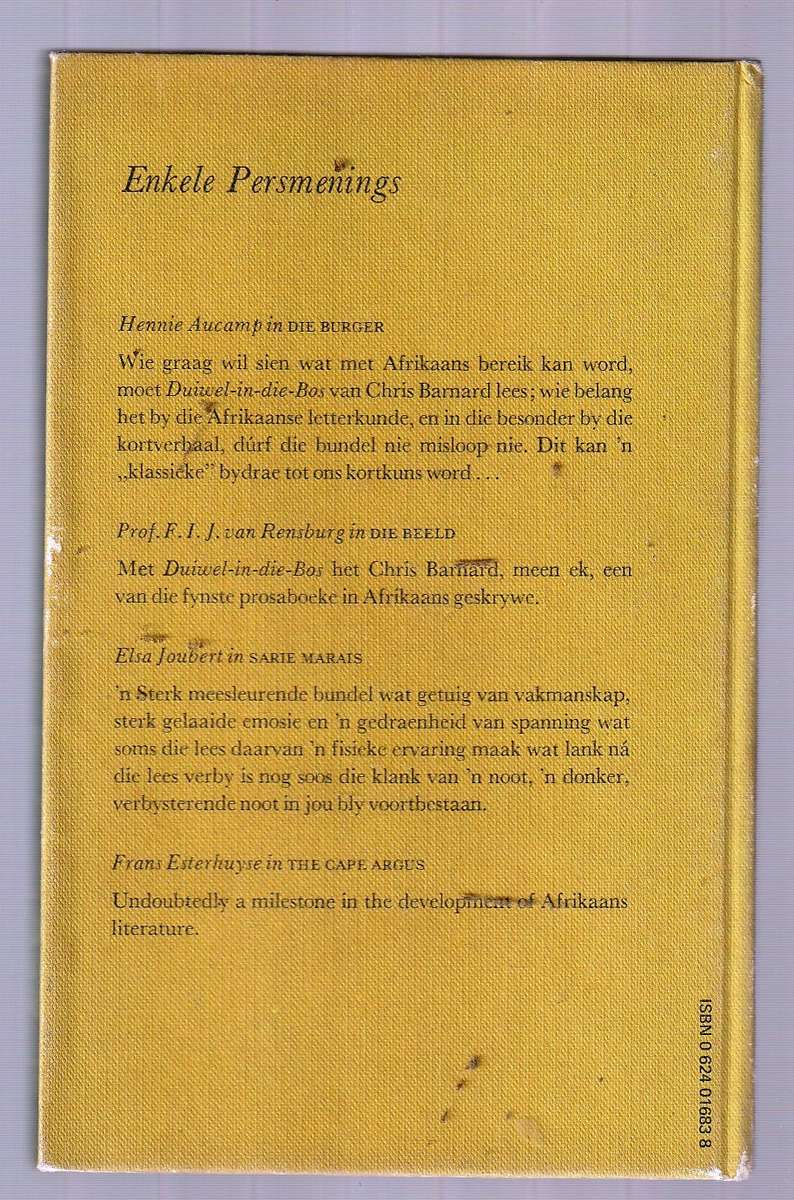 Duiwel-in-die-Bos - Chris Barnard