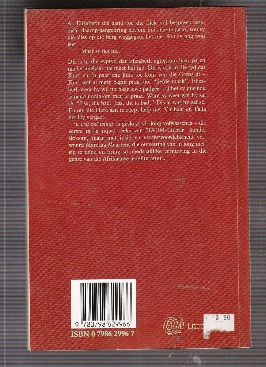 n Pot vol Winter - Maretha Maartens