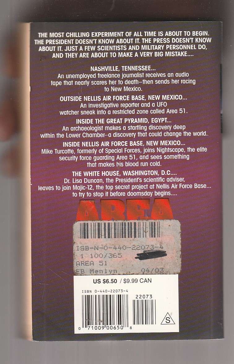 Area 51 no 1 - Robert Doherty