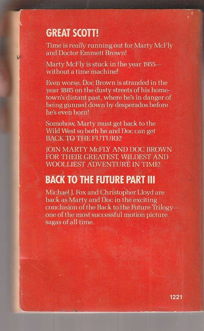 Back to the Future Part 3 - Craig Shaw Gardner