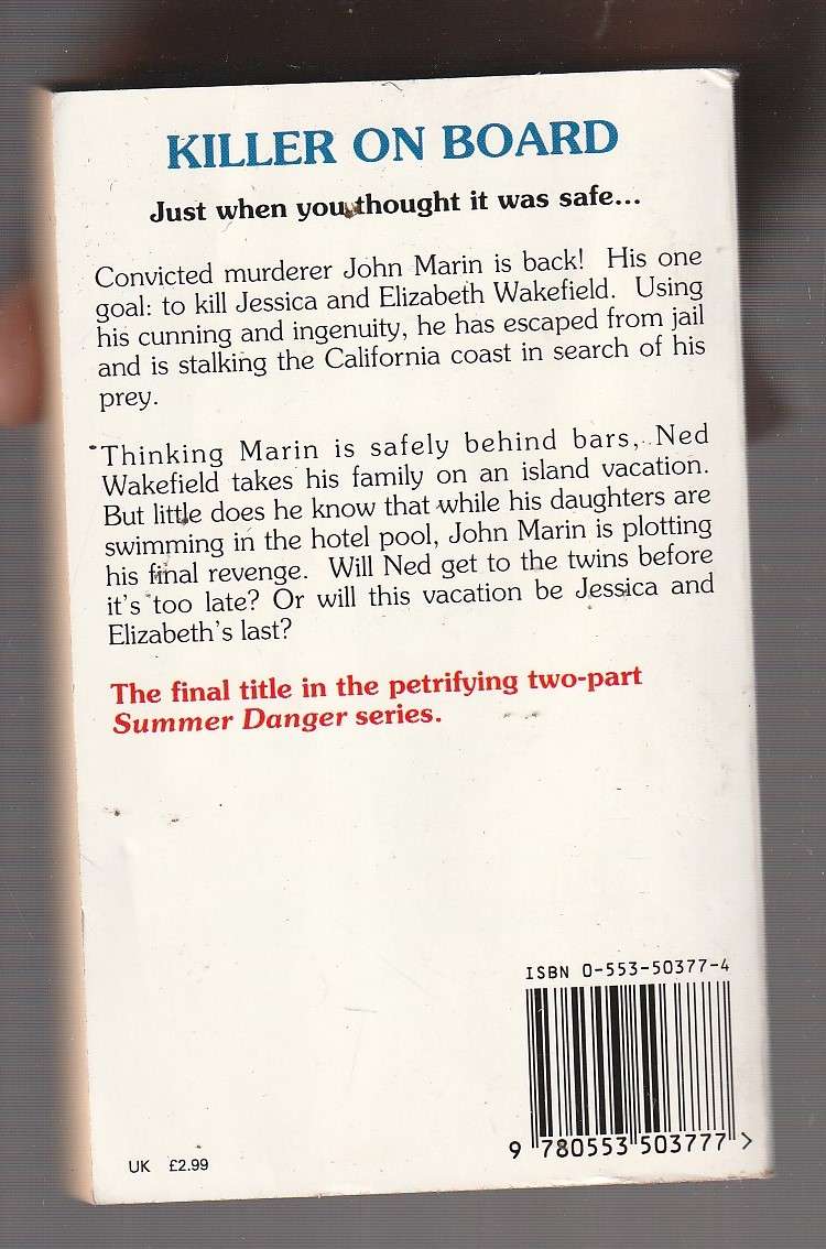 Sweet Valley High - Super Thriller - Killer on Board - Francine Pascal