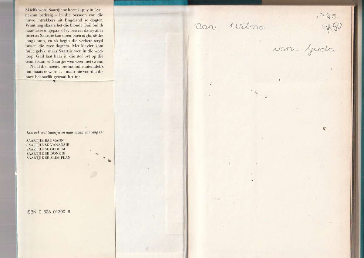 Saartjie se nuwe maat - Bettie Naude - Saartjie reeks