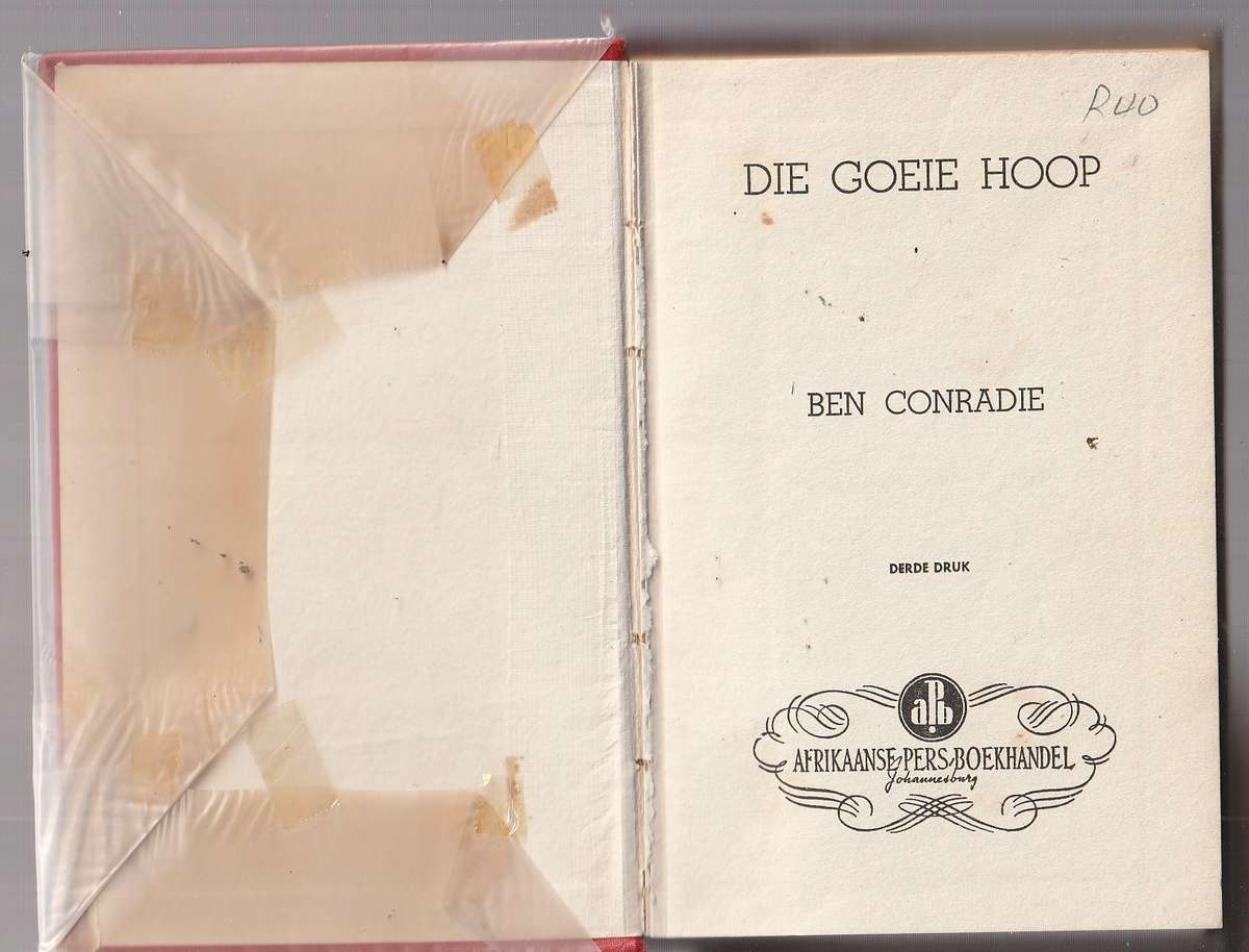 Die Goeie Hoop - Ben Conradie - Ou Kaapse verhaal