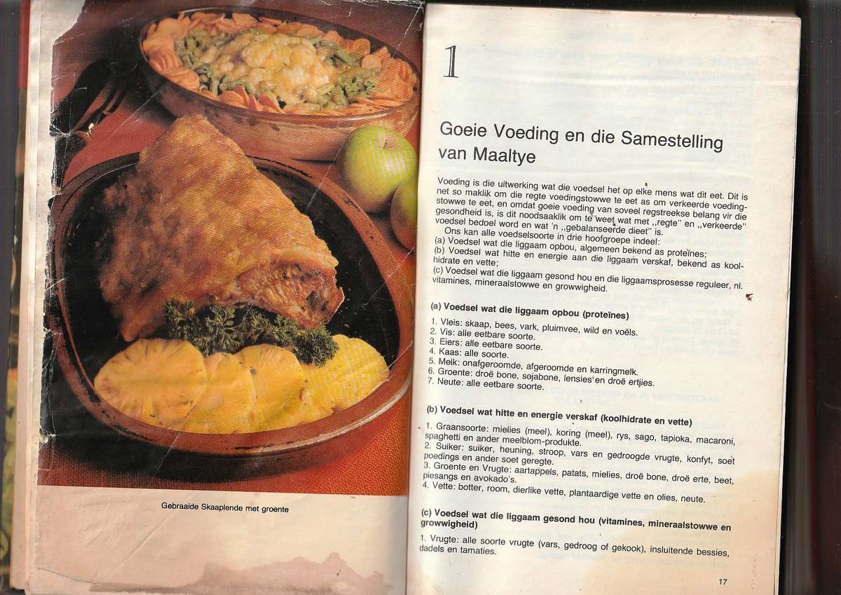 Kook & Geniet 1980 Uitgawe - SJA de Villiers - Resepte