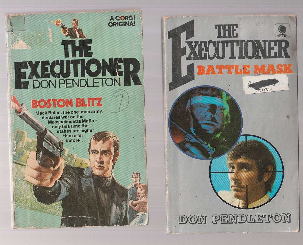 Mack Bolan / Executioner lot of 10 books - See description for Details