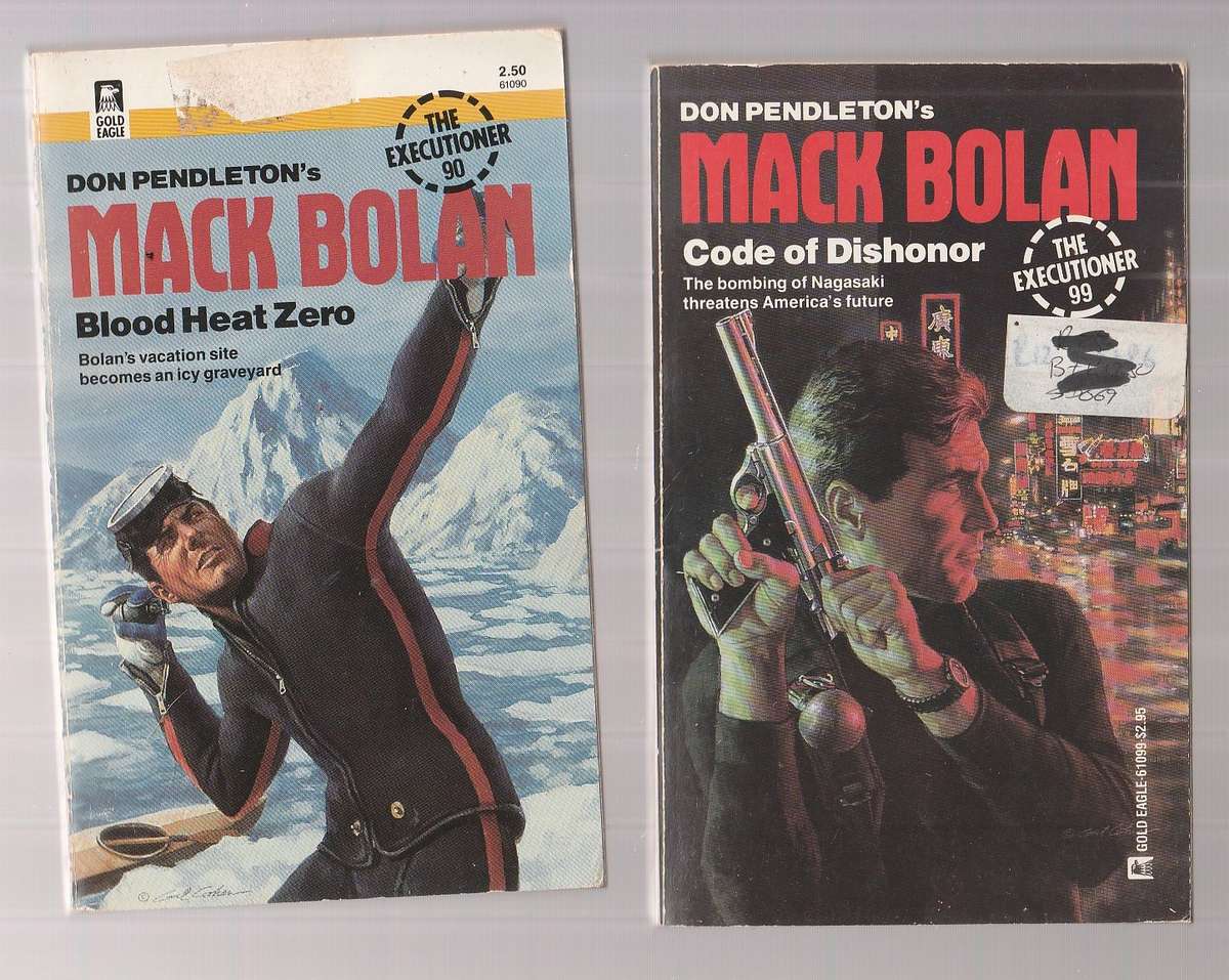 Mack Bolan / Executioner lot of 10 books - See description for Details