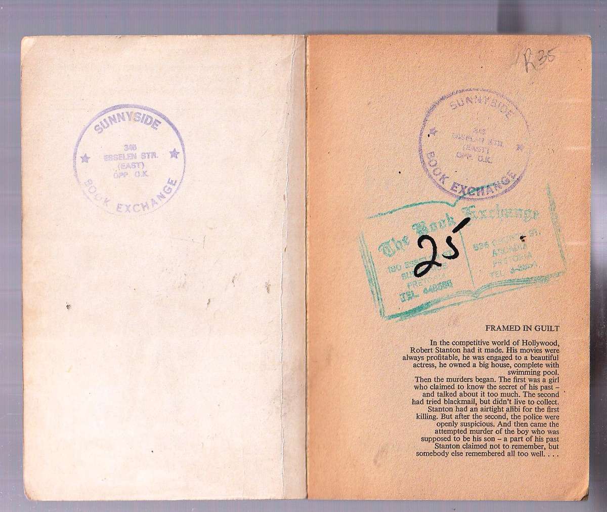 Framed in Guilt - Day Keene - A Triphammer crime thriller