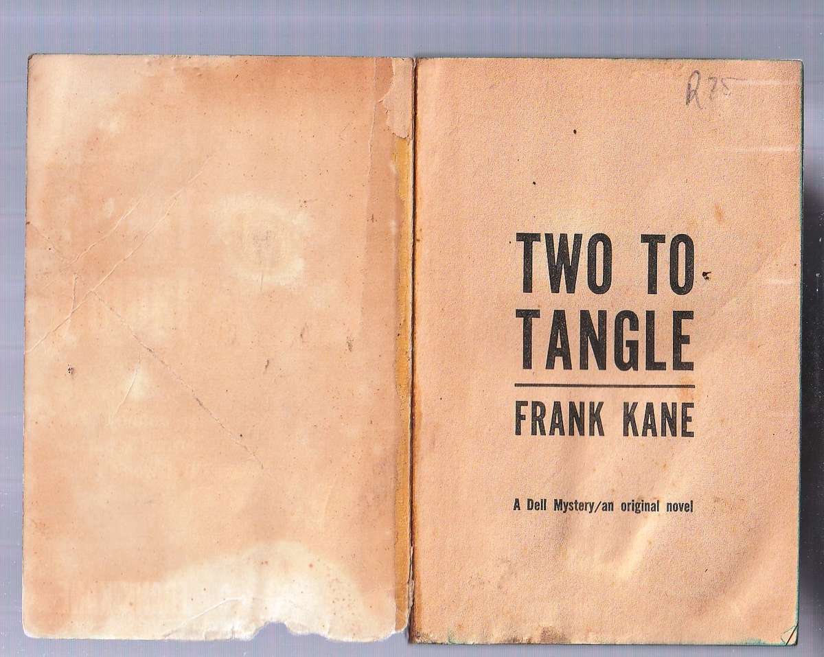 Two to Tangle - Frank Kane - A Johnny Liddell crime thriller