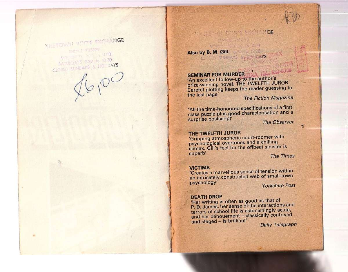 Seminar for murder - BM Gill - Some people make murder a fulltime ocupation