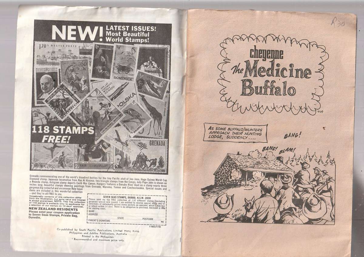 Cheyenne - The Medice Buffalo - Wild West Comic