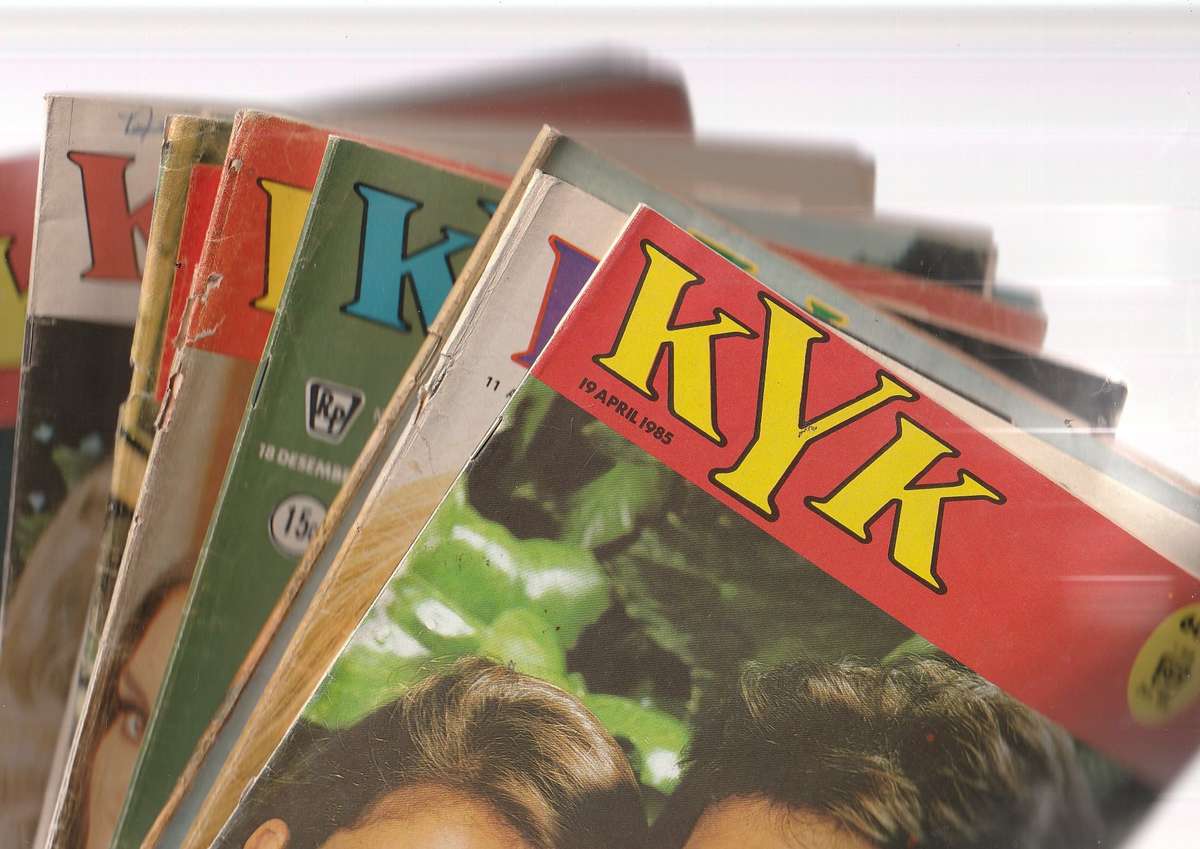 Lot van 10 KYK fotoverhale - 88 - 94 - 298 - 337 - 413 - 448 - 481 - 532 - 567 - 19 Apr 85