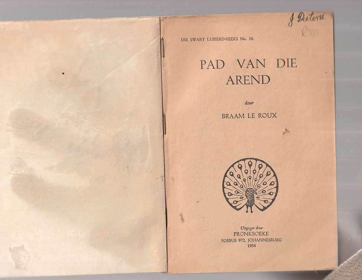Pad van die Arend - Braam le Roux - Swart Luiperd 16 Pronk