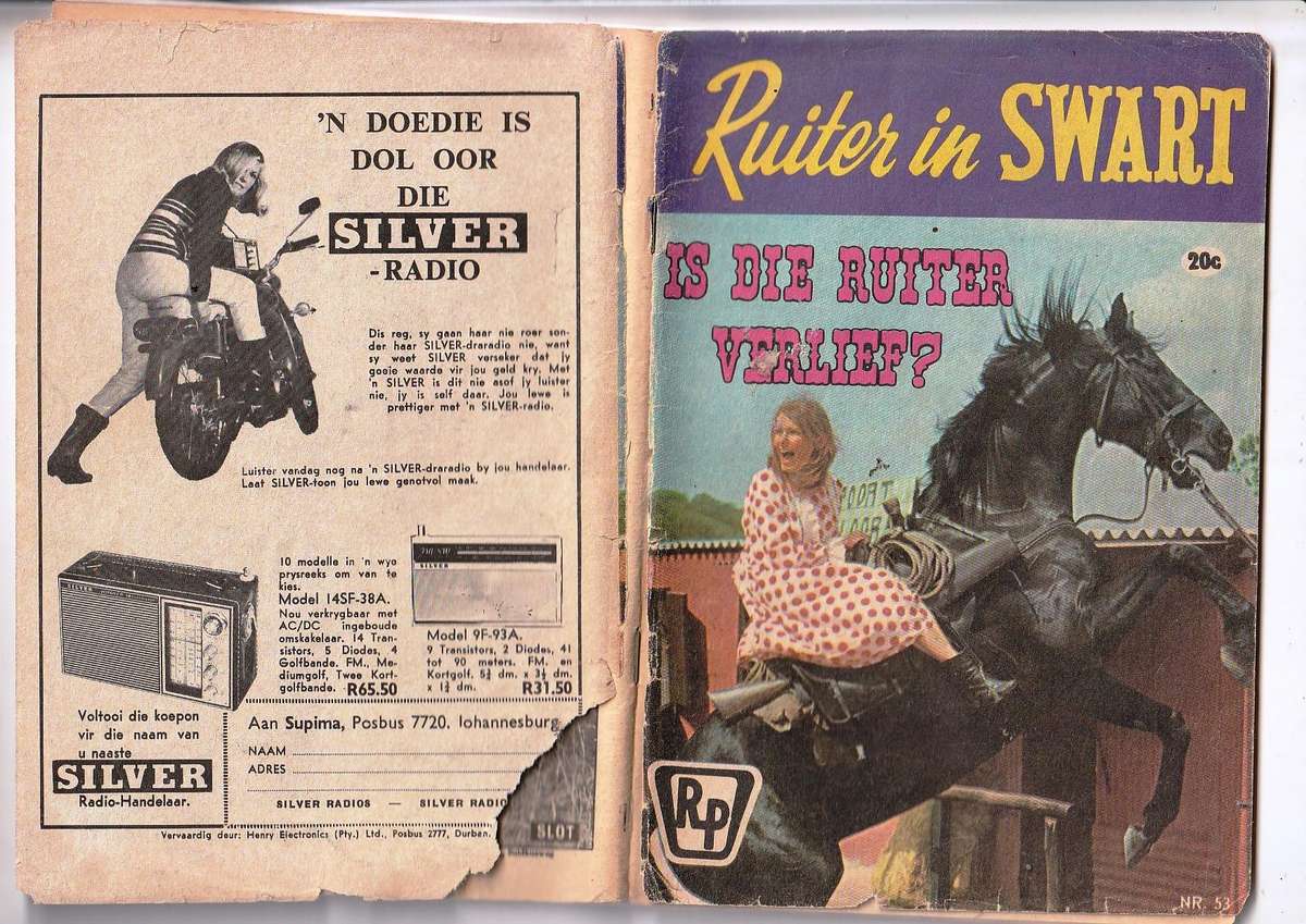 Ruiter in Swart 53 - Fotoverhaal - Photocomic - Photo story - Fotoboek