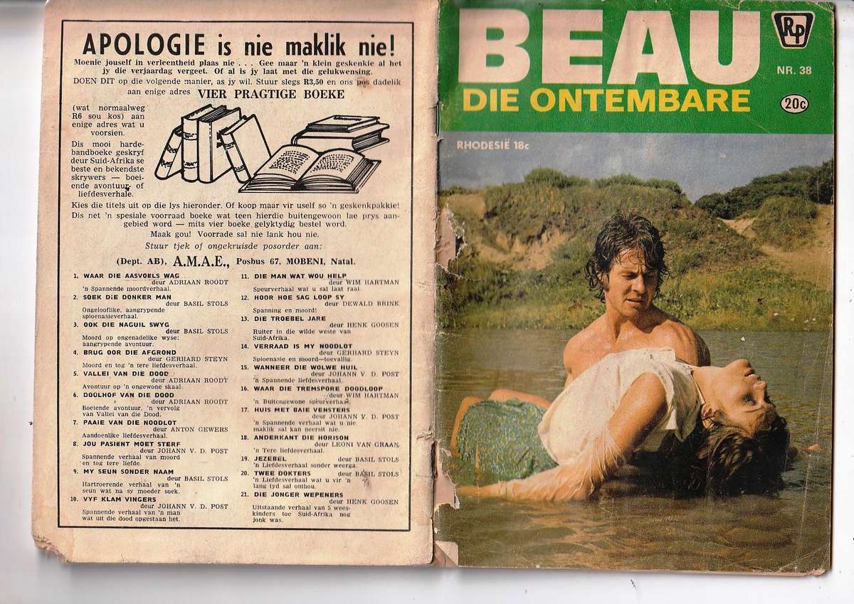 Beau die Ontembare 38 - Fotoverhaal - Photocomic - Photo story - Fotoboek