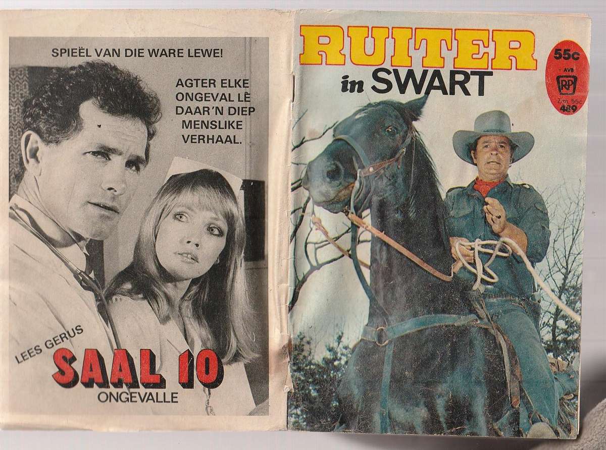 Ruiter in Swart 489 - Fotoverhaal - Photocomic - Photo story - Fotoboek (Die voorlaaste boekie)