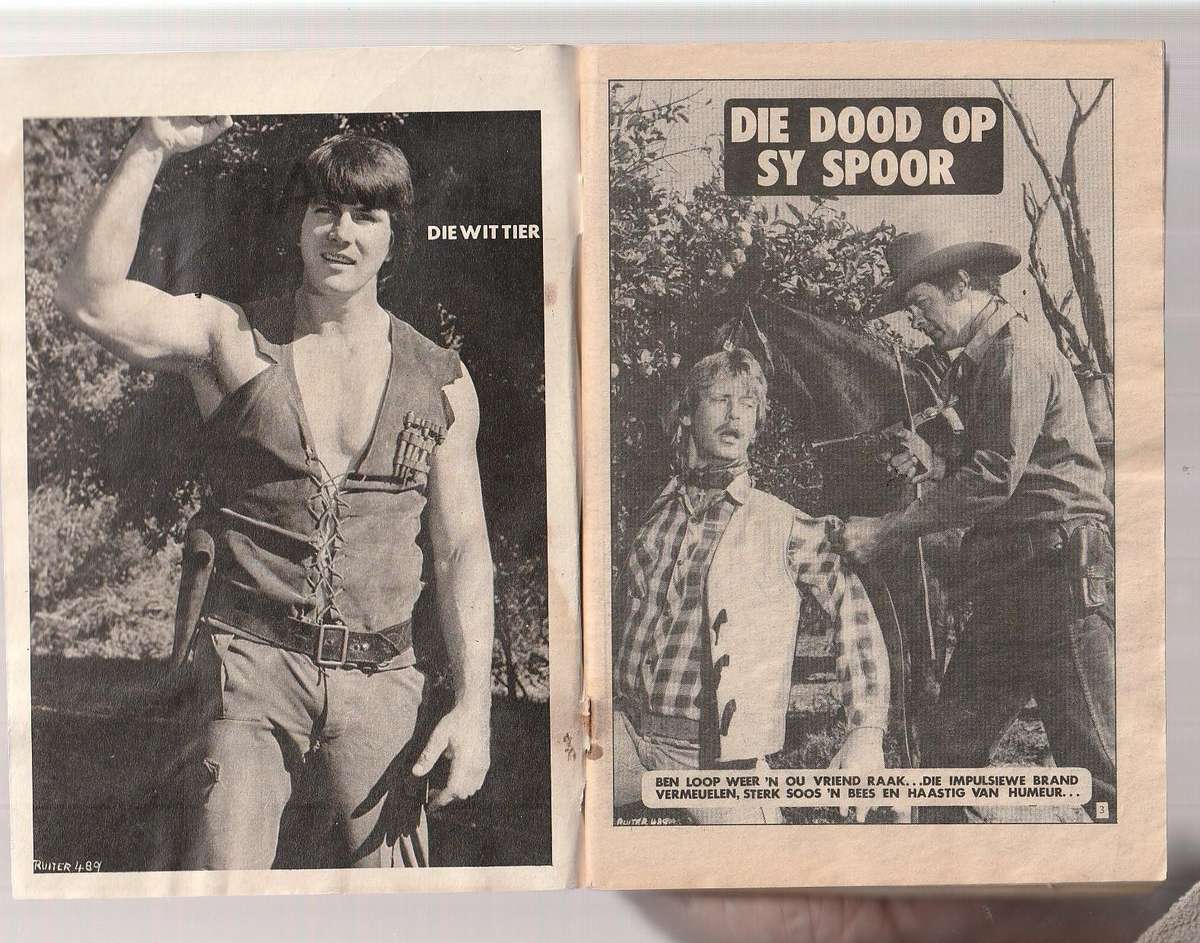 Ruiter in Swart 489 - Fotoverhaal - Photocomic - Photo story - Fotoboek (Die voorlaaste boekie)