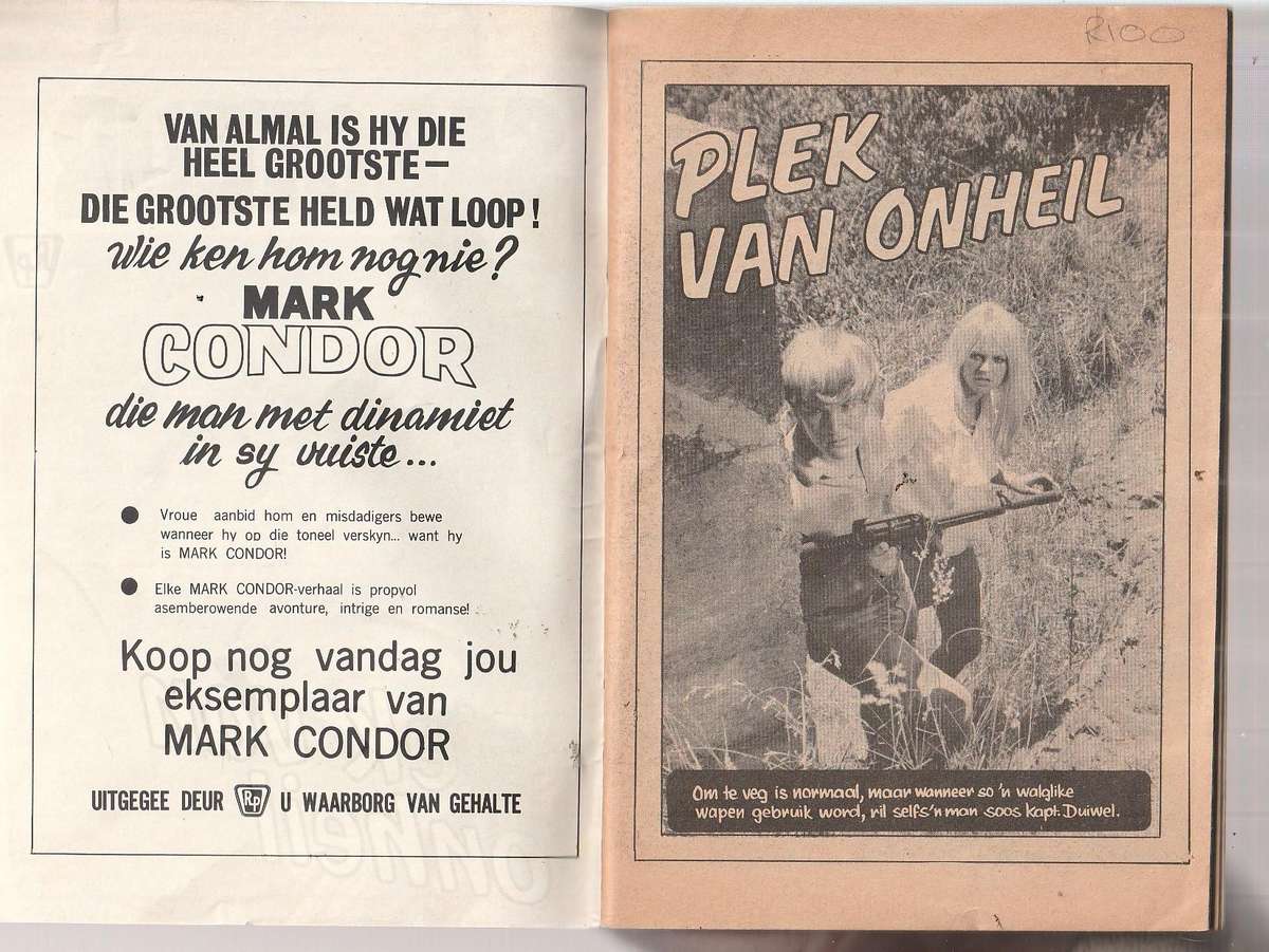 Kaptein Duiwel Saboteur nr 46  - Fotoverhaal - Photocomic - Photo story - Fotoboek