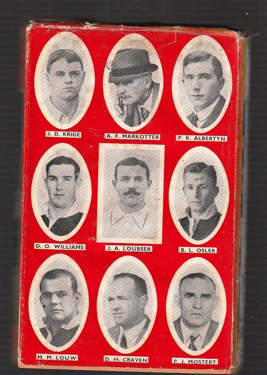 Gaints of South African Rugby - AC Parker - (1950') - for collectors of rugby books