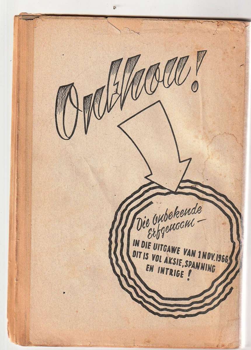 Kurt Vogel nr 1  - Fotoverhaal - Photocomic - Photo story - Fotoboek - Skaars