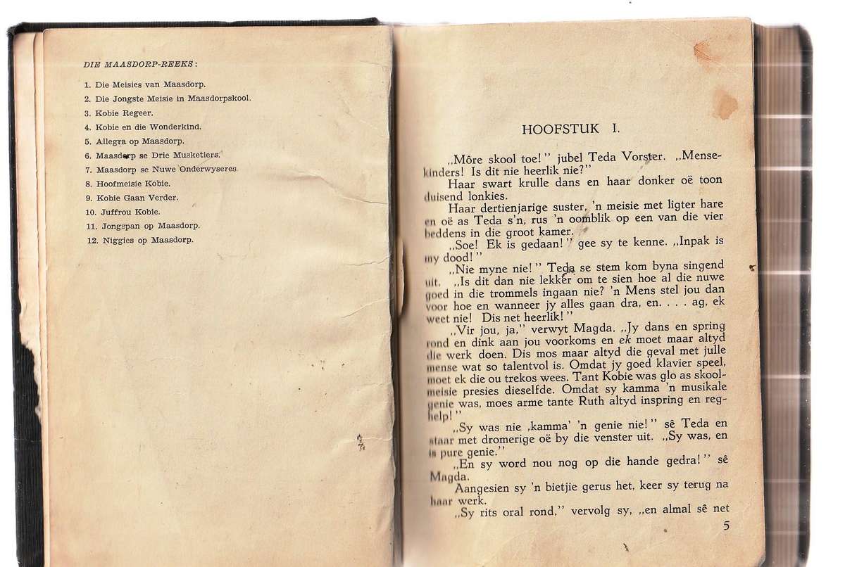 Jongspan op Maasdorp - Stella Blakemore - Maasdorp reeks