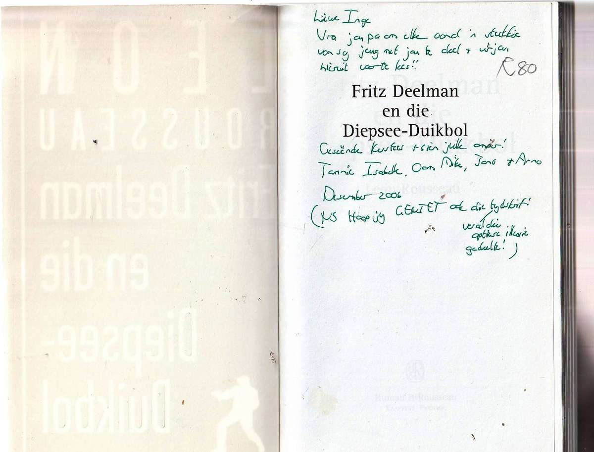 Fritz Deelman en die Diepsee Duikbol - Leon Rousseau