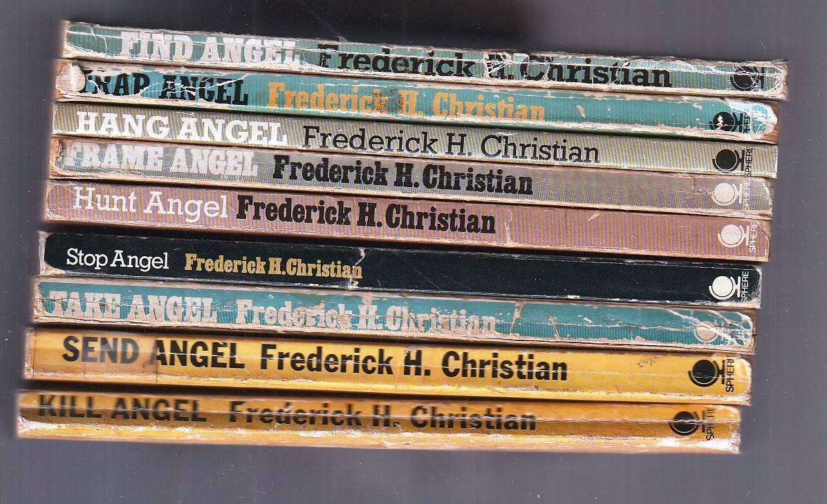 Lot of 9 ANGEL Westerns by Frederick H Christian - The Full set