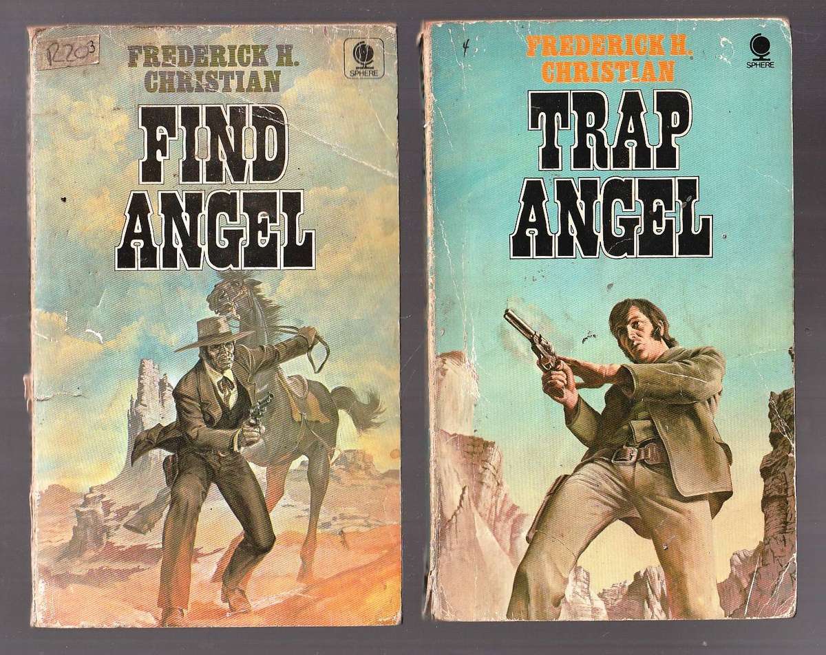 Lot of 9 ANGEL Westerns by Frederick H Christian - The Full set