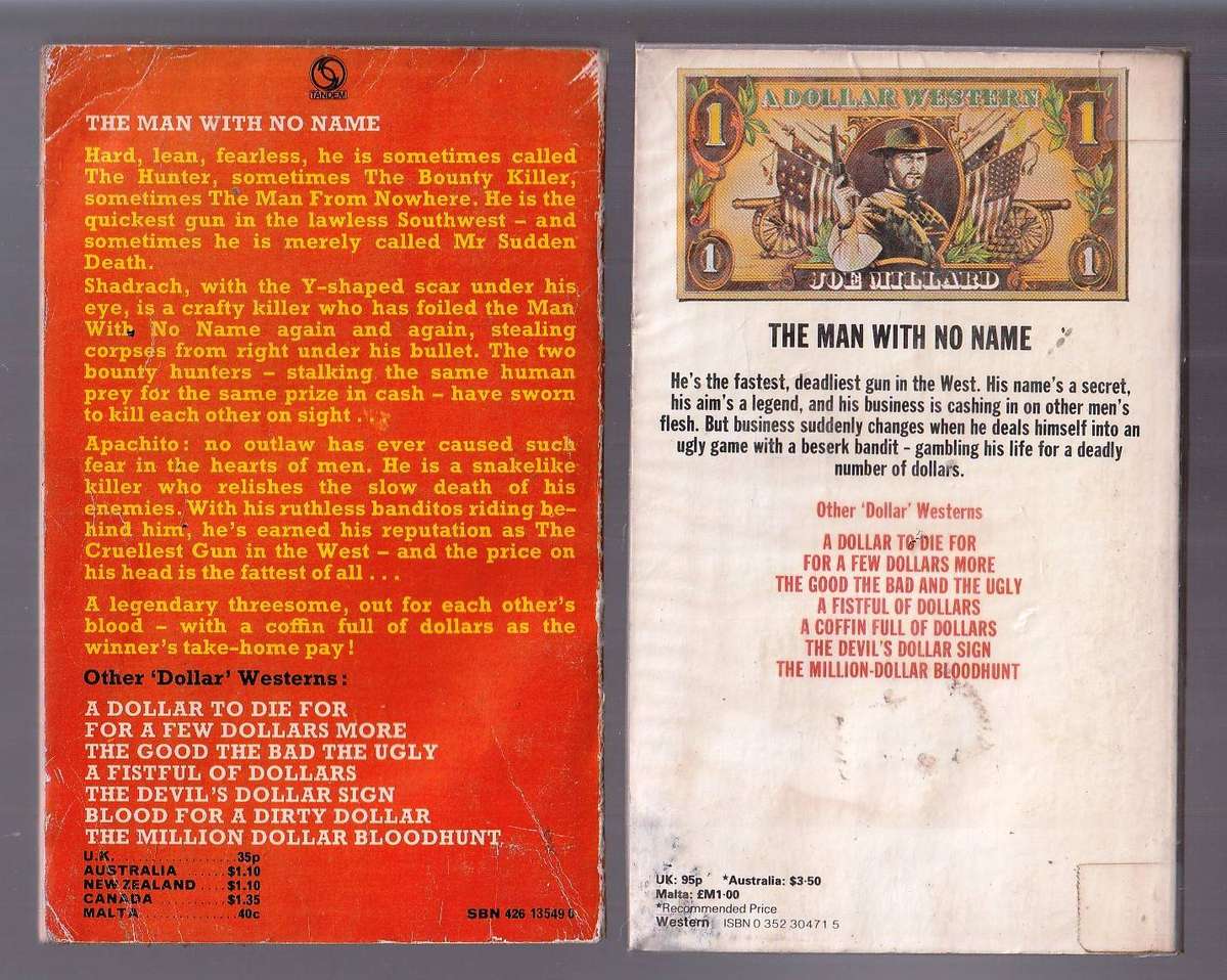 Lot of 10 DOLLAR Westerns - Joe Millard EA - Youve seen the movies here is the books