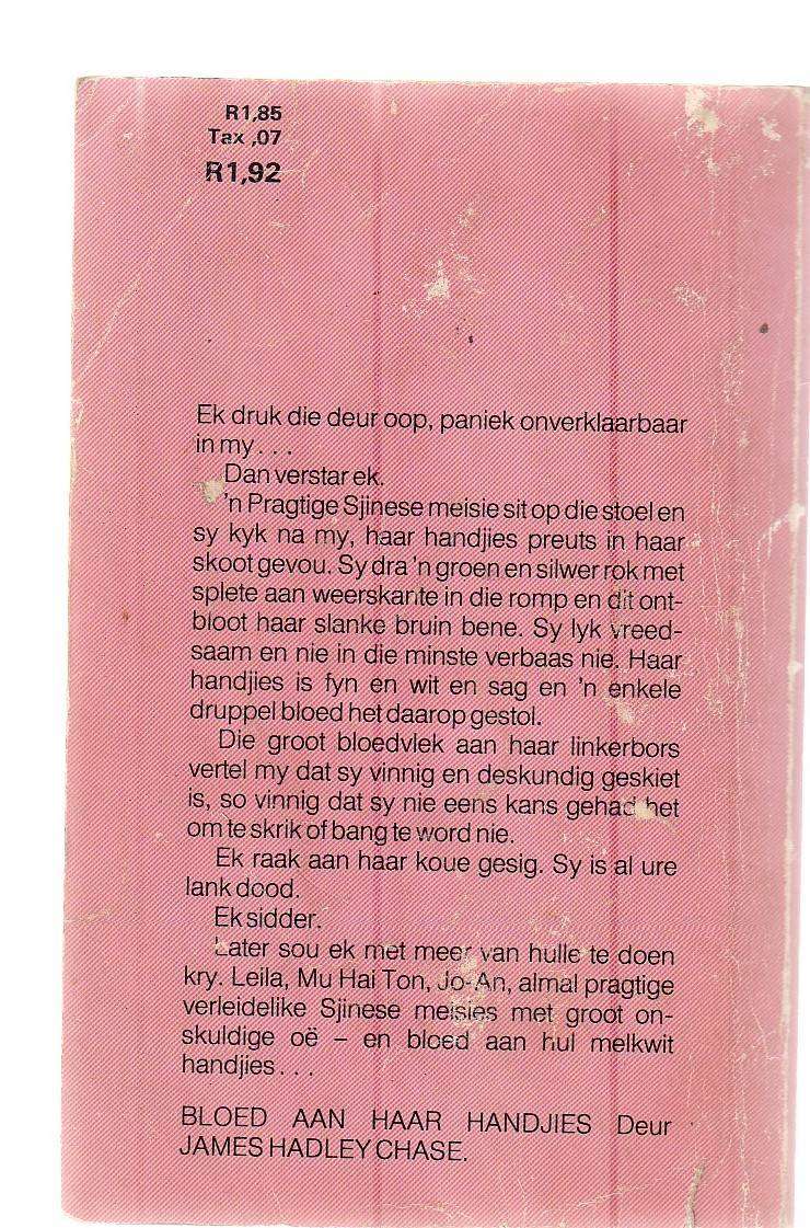 James Hadley Chase - Bloed aan haar handjies