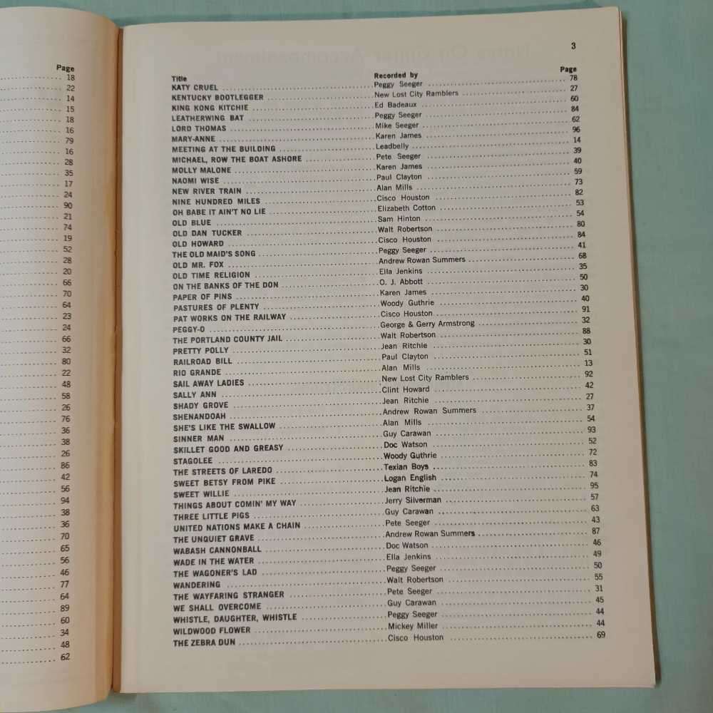 104 Folk Songs Sheet Music