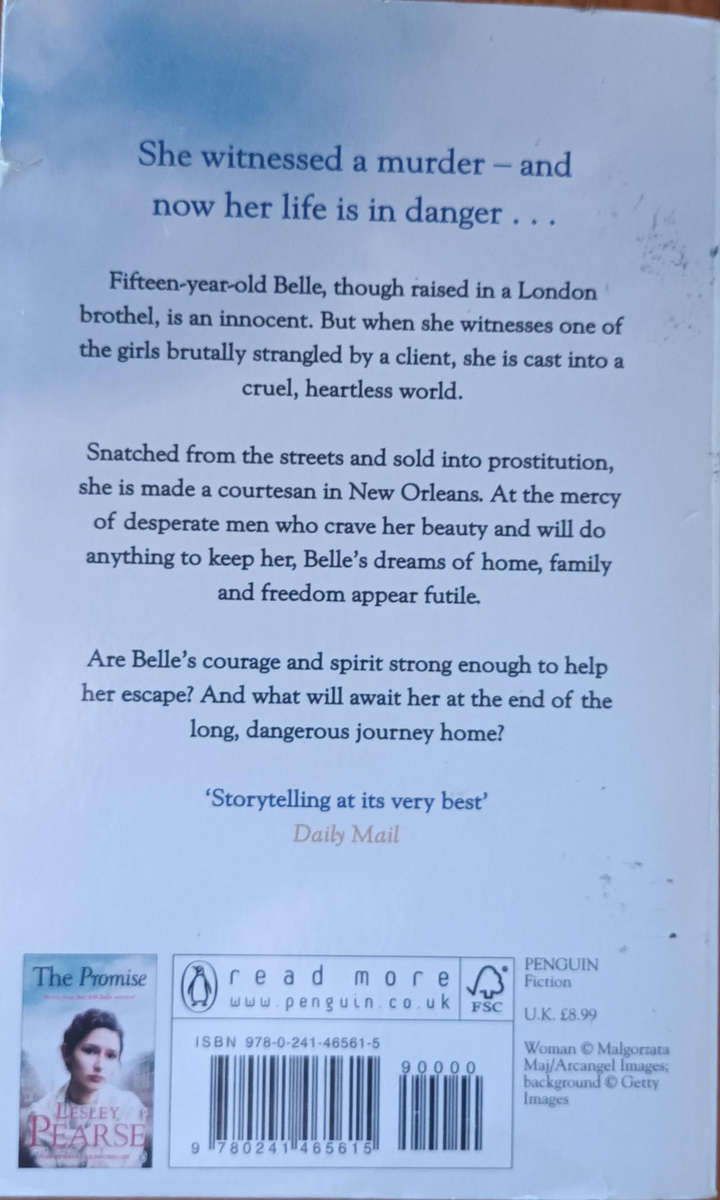 Belle. Lesley Pearse. Small-sized so cover