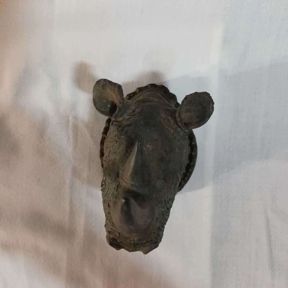 Rhino paperweight