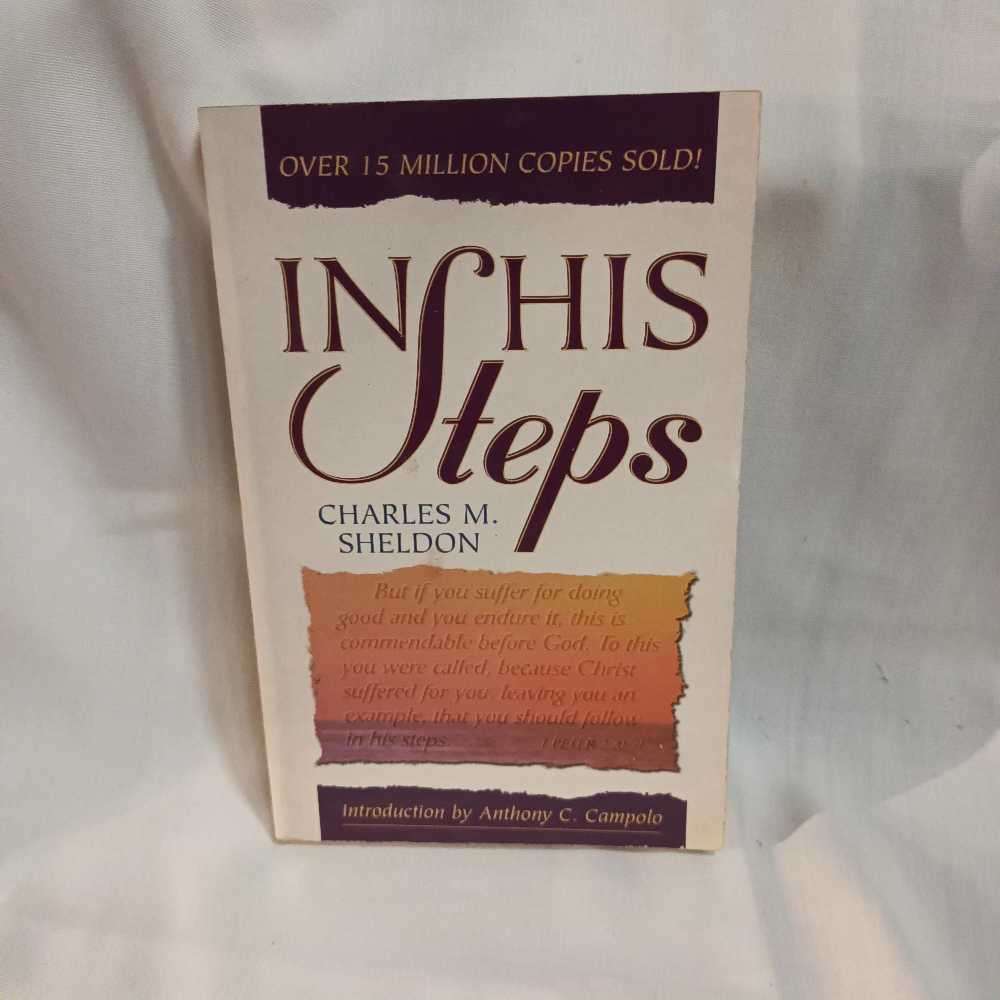 In His steps. Charles Sheldon. Christian books.