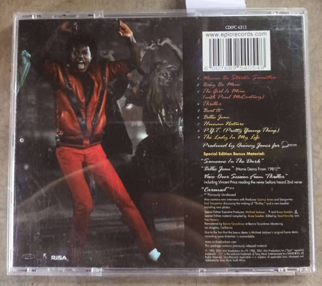 Michael Jackson. Thriller