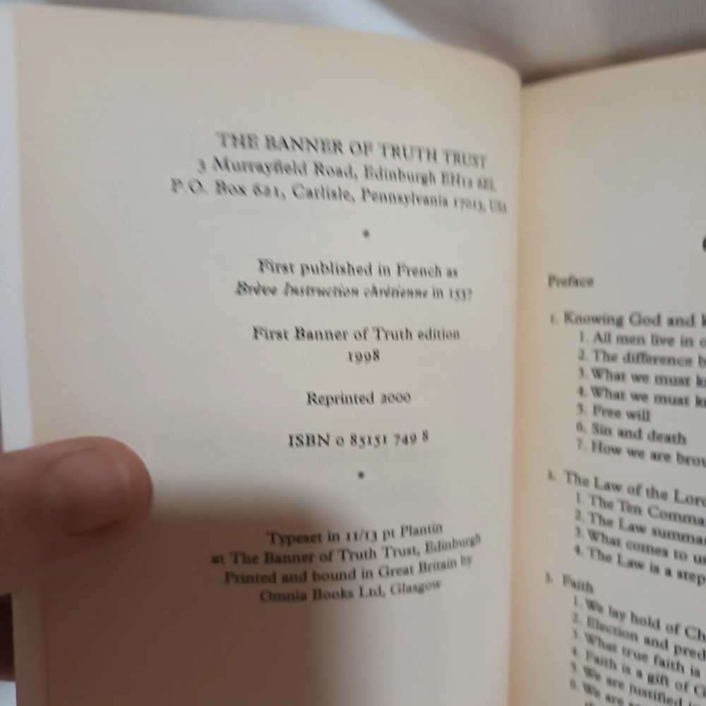 Truth for All Time. J Calvin. Christian book