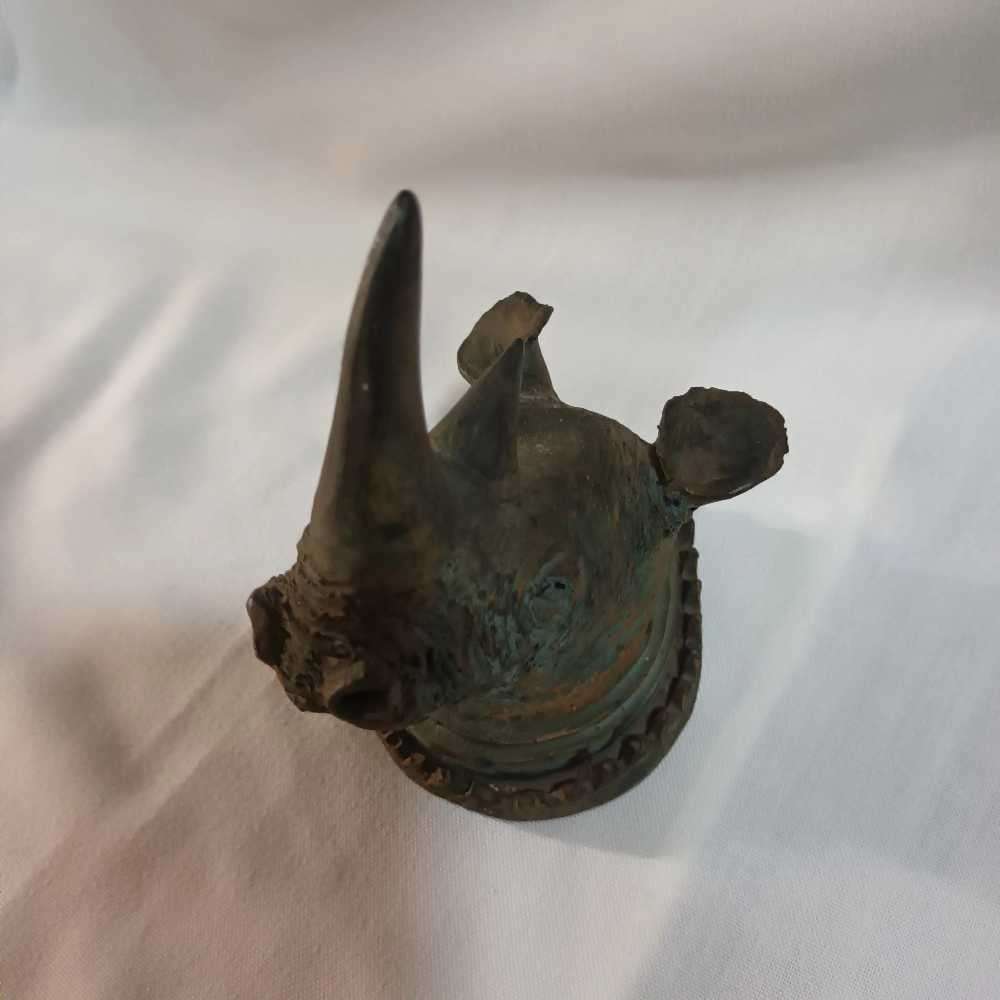 Rhino paperweight